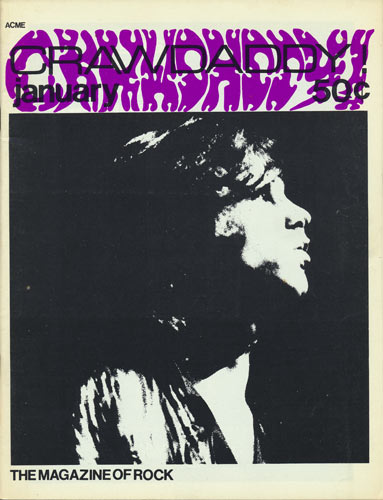 January 1968 Crawdaddy Number 12 Music Magazine