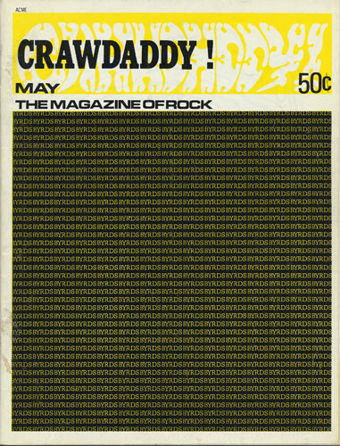 May 1968 Crawdaddy Number 15 Music Magazine