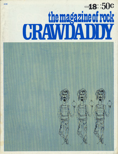 September 1968 Crawdaddy Number 18 Music Magazine