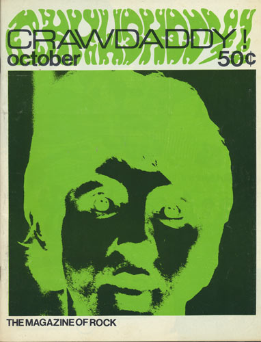 October 1967 Crawdaddy Number 11 Paul McCartney Cover Music Magazine