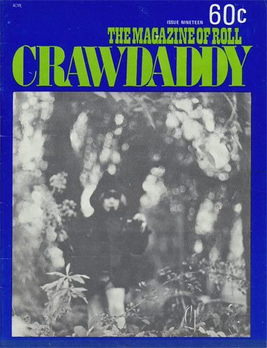 October 1968 Crawdaddy Number 19 Music Magazine