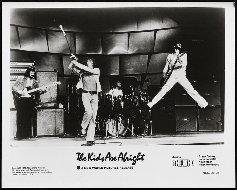 The Who - The Kids Are Alright Movie Promo Photograph