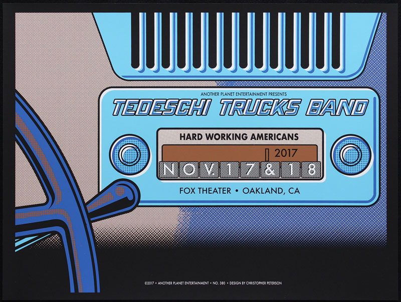 Christopher Peterson Tedeschi Trucks Band Poster