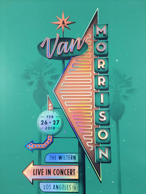 DKNG Van Morrison Poster