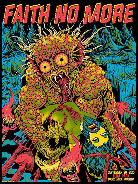 Skinner Faith No More Poster