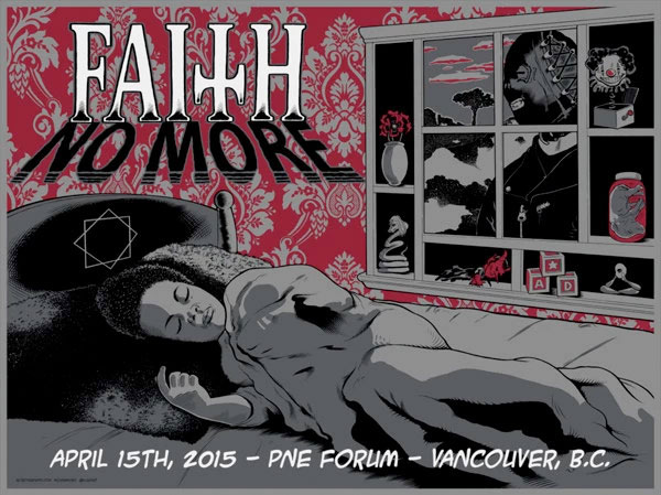 Mick Gray & Sinclair Klugarsh Faith No More Poster