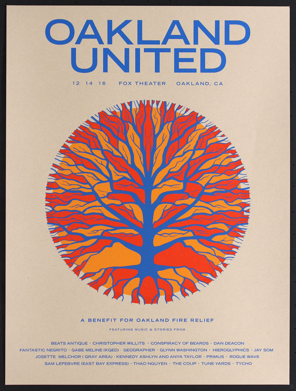 Oakland United - Primus - Hieroglyphics Poster