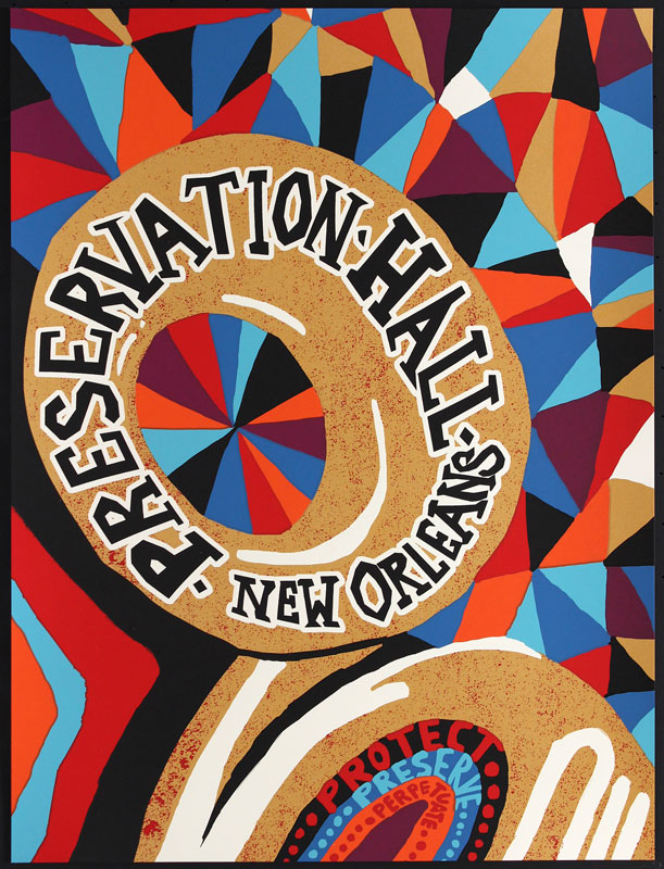 Nate Duval Preservation Hall New Orleans Poster