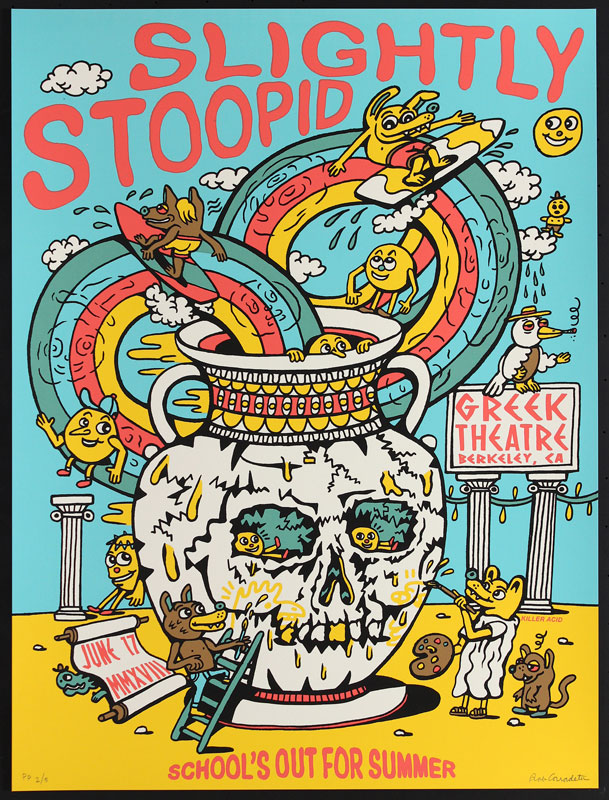 Rob Corradetti AKA Killer Acid Slightly Stoopid Poster