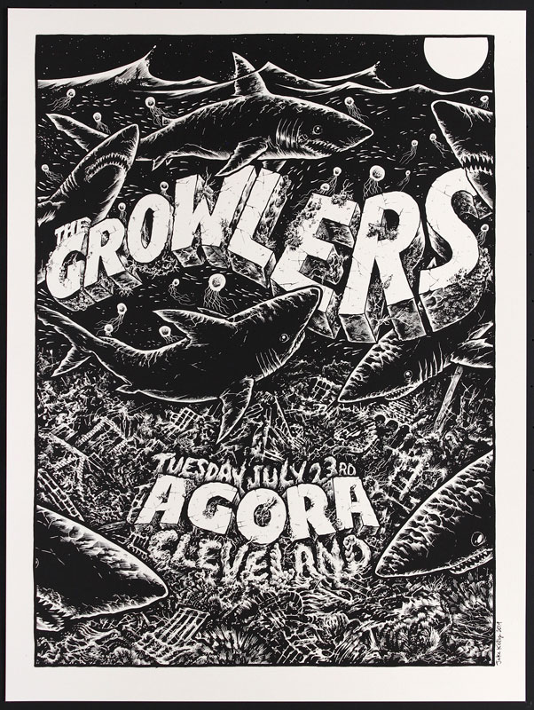 Jake Kelly The Growlers Poster