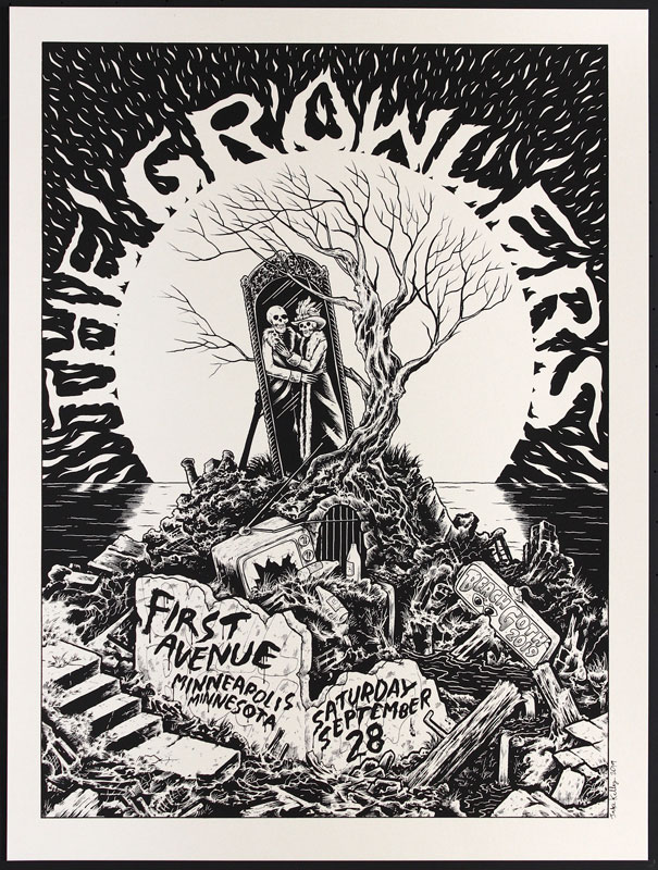 Jake Kelly The Growlers Poster