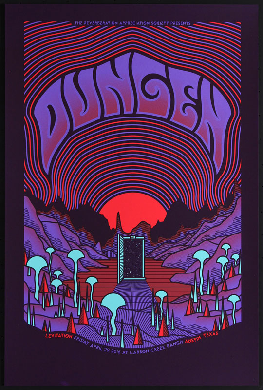 Dylan Fant Dungen at Levitation Festival Poster