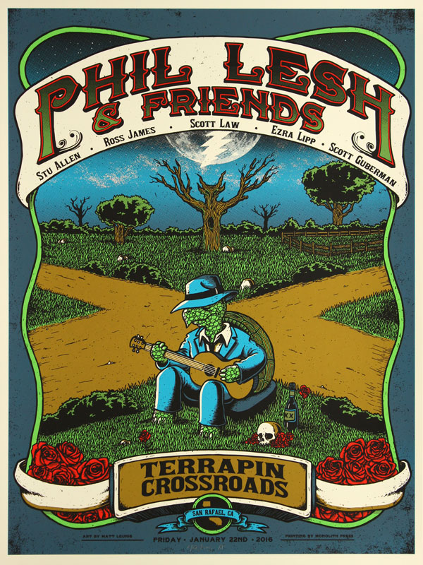 Matt Leunig Phil Lesh and Friends Poster