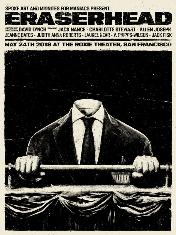 Bartosz Kosowski Eraserhead Movie Poster