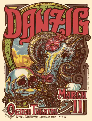 Michael Michael Motorcycle Danzig Poster