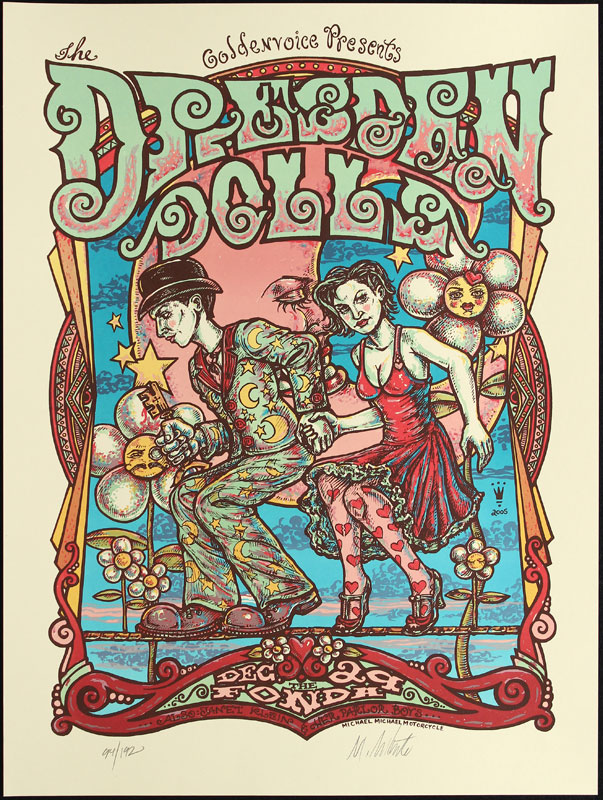 Michael Michael Motorcycle Dresden Dolls (Amanda Palmer) Poster