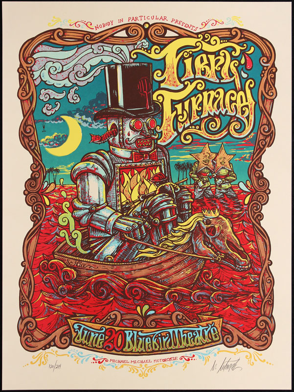 Michael Michael Motorcycle Fiery Furnaces Poster