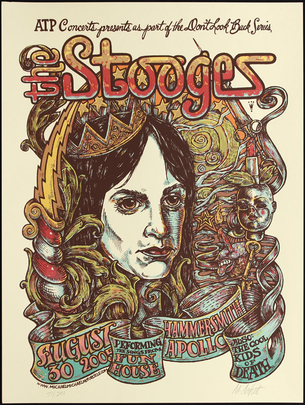 Michael Michael Motorcycle The Stooges Performing the songs from Fun House Poster