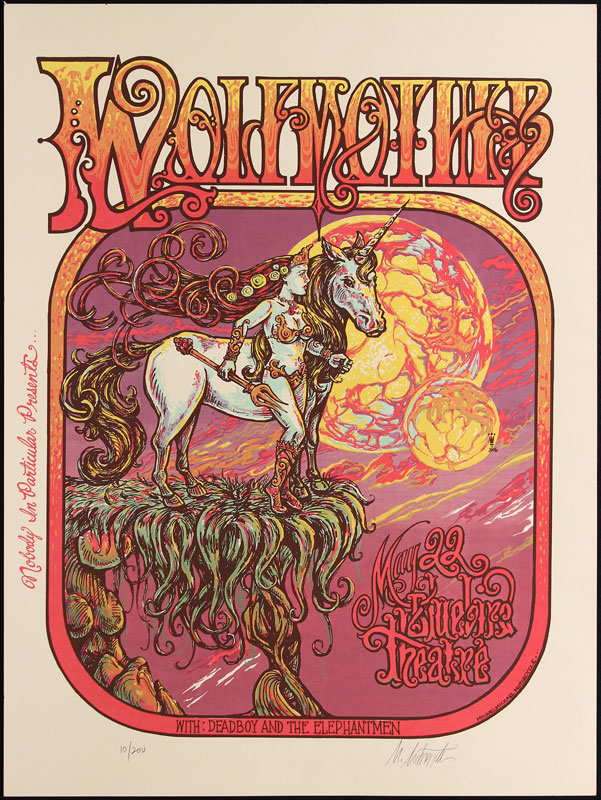 Michael Michael Motorcycle Wolfmother Poster