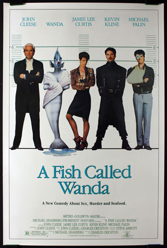 A Fish Called Wanda Movie Poster