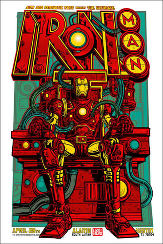 Jesse Phillips Iron Man Movie Poster