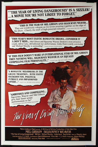 The Year of Living Dangerously Movie Poster