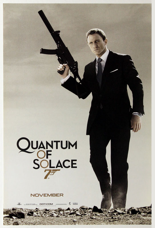 james bond poster