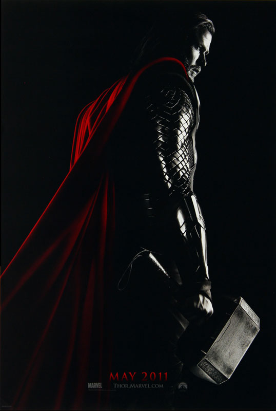 Thor (2011) Advance Promotional  Mini Movie Poster