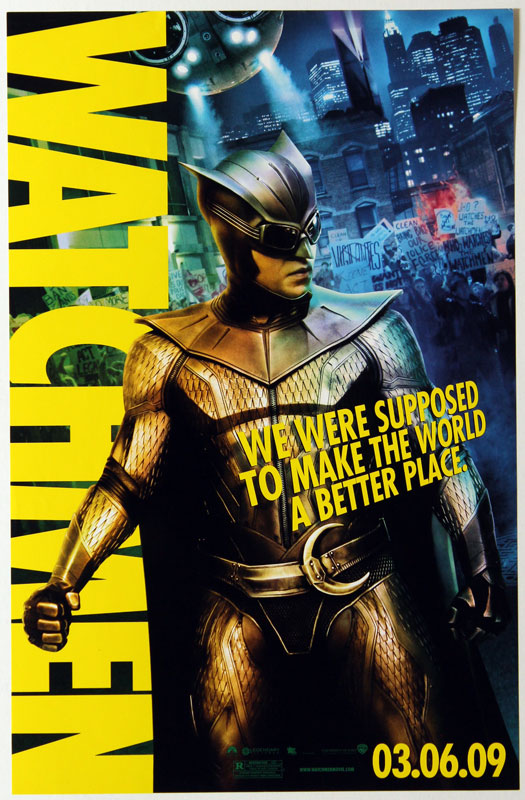 Watchmen Advance Promotional  Mini Movie Poster