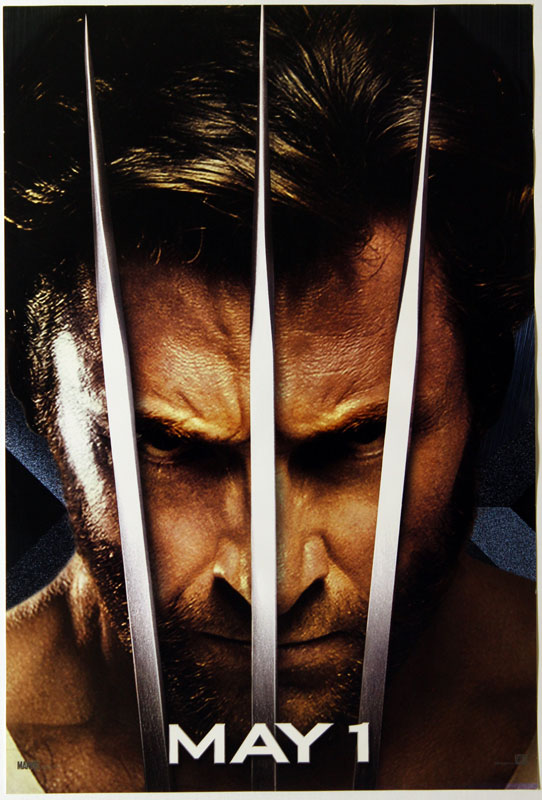 X-Men Origins: Wolverine (2009) Advance Promotional  Mini Movie Poster