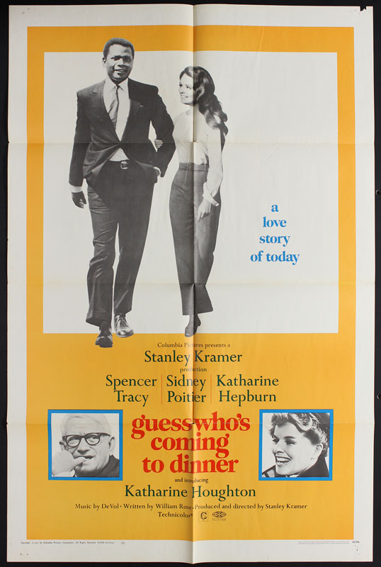 Guess Who's Coming To Dinner - One Sheet Movie Poster