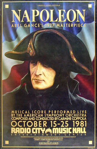 Abel Gance's Napoleon Movie Poster