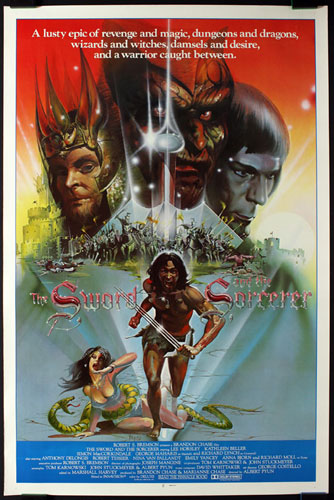 Peter Jones The Sword and the Sorcerer Movie Poster