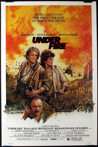 Drew Struzan Under Fire Movie Poster