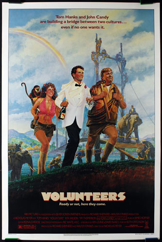 Volunteers Movie Poster