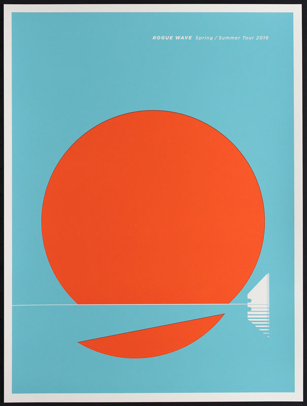 Jason Munn Rogue Wave Poster