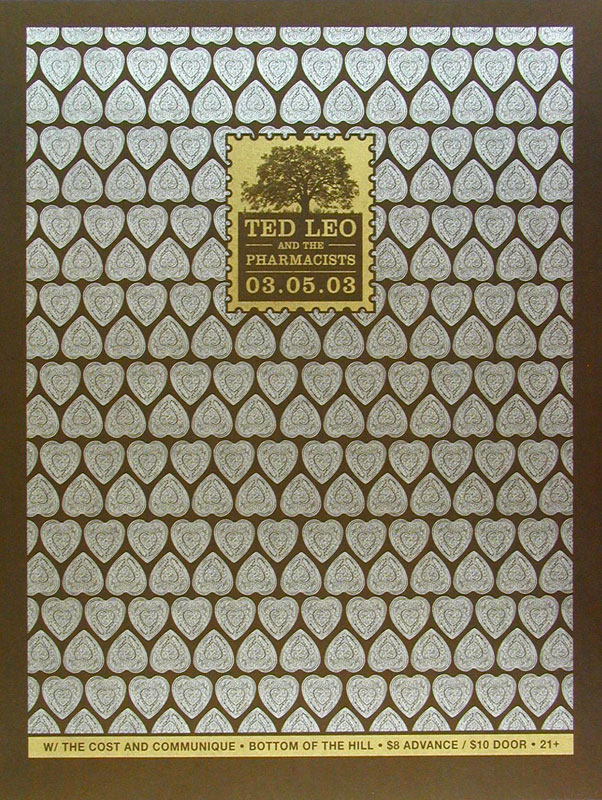Jason Munn - The Small Stakes Ted Leo And The Pharmacists Poster