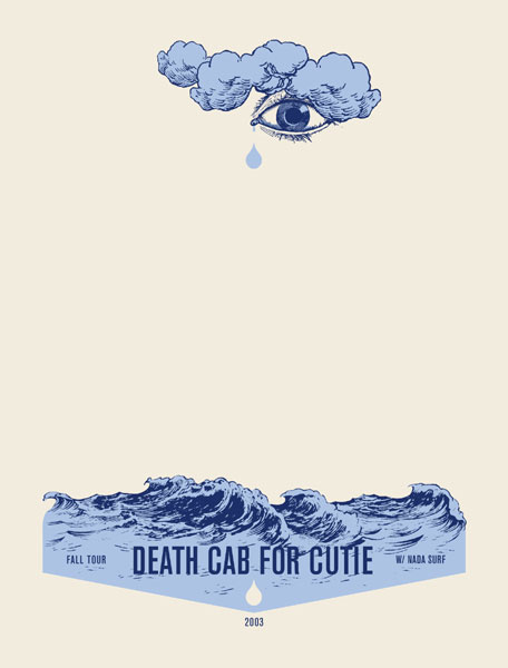 Jason Munn - The Small Stakes Death Cab For Cutie Poster