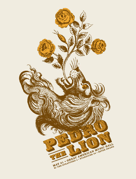 Jason Munn - The Small Stakes Pedro The Lion Poster