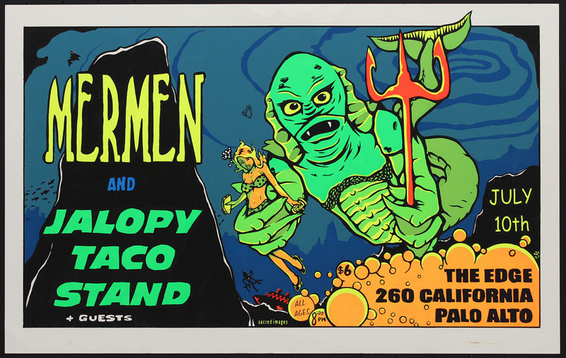 Mike Murphy Mermen Poster