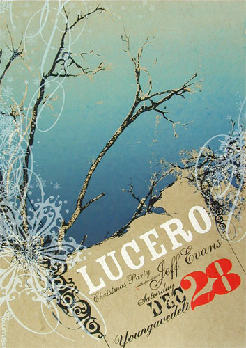 Nocturnal Showprint Lucero Poster