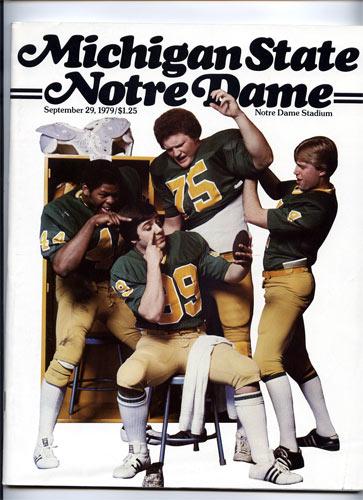 1979 Notre Dame vs Michigan State College Football Program