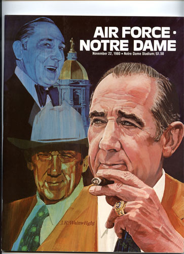 1980 Notre Dame vs Air Force College Football Program