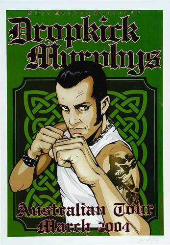 Joe Whyte Dropkick Murphys Poster