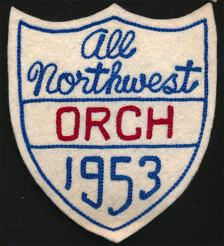 All Northwest Orchestra 1953 Patch