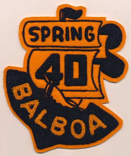 Balboa High School Spring 1940 Patch