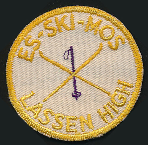 Lassen High Eskimos Es-Ski-Mos Patch