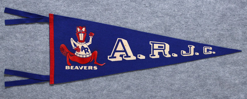 American River Junior College Beavers Pennant