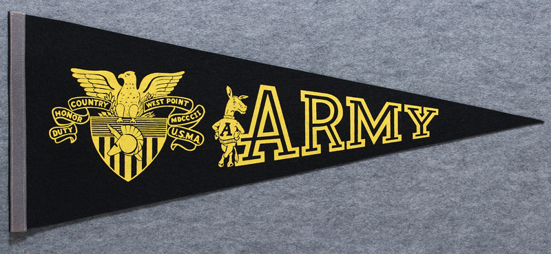 Army Black Knights USMA West Point Pennant