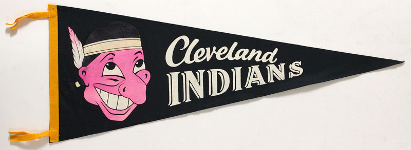 Cleveland Indians Baseball Pennant